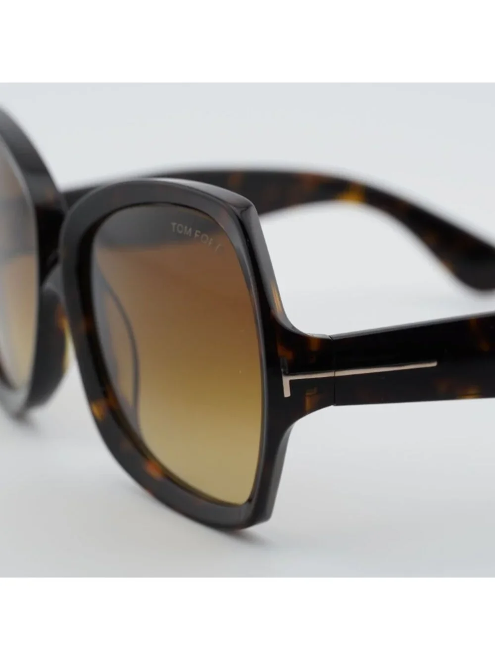 Tom Ford Jerry FT1222 52F Sunglasses Havana Butterfly Frame, Brown Lenses